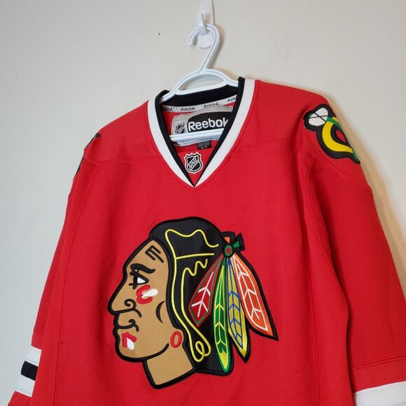 Chicago Blackhawks NHL Reebok Jersey Red Size S - Picture 3 of 8